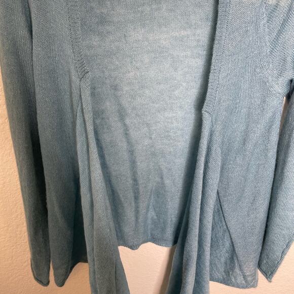 Talbots Blue Wrap Sweater Women’s size S/M - Picture 3 of 6